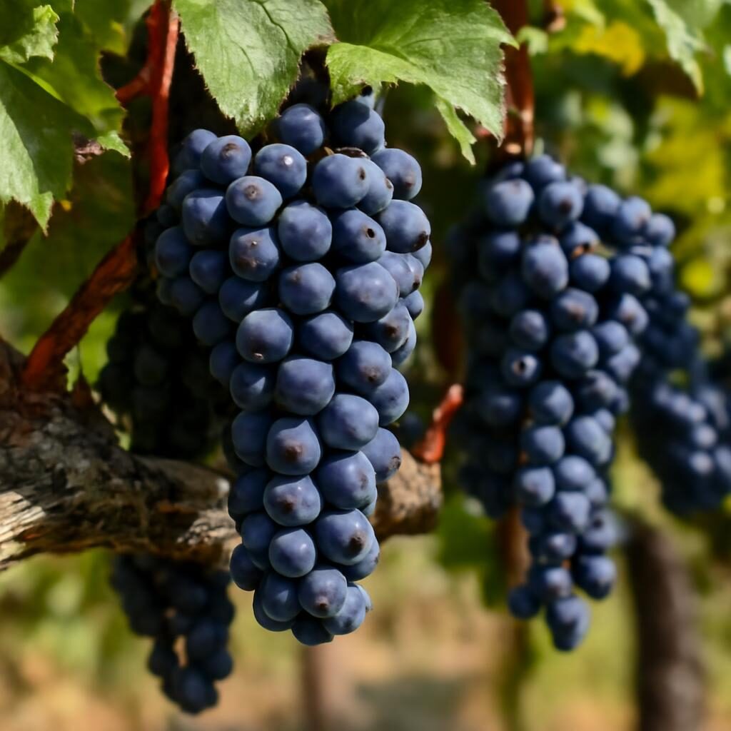 Raisin Gamay grappes vigne Beaujolais récolte