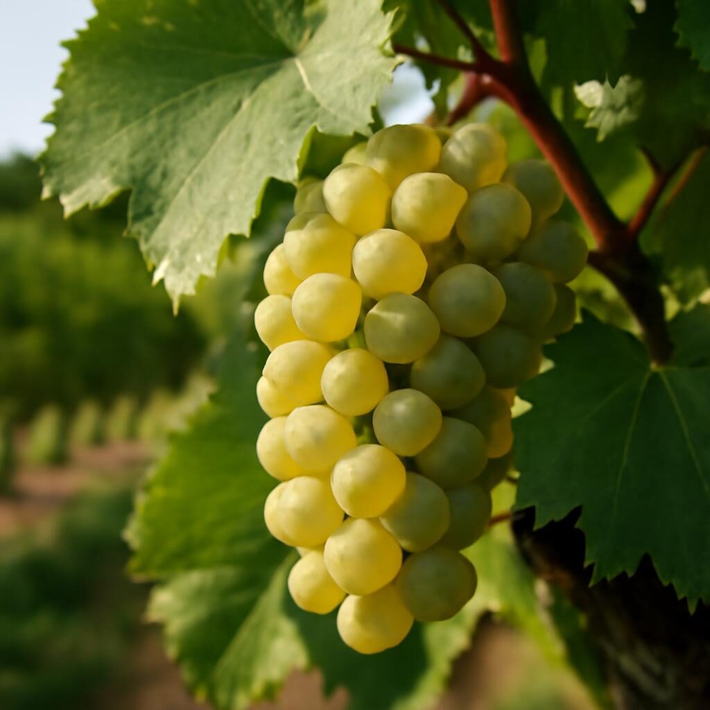 Raisin Chenin Blanc grappes vigne Loire
