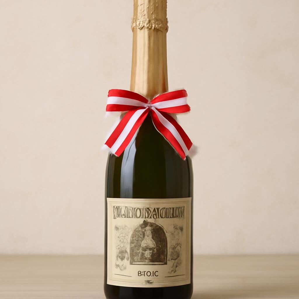 Bouteille Crémant Alsace pétillant étiquette