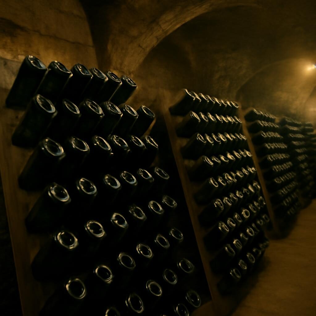 Cremant du bourgogne cave bouteilles remuage methode traditionnelle