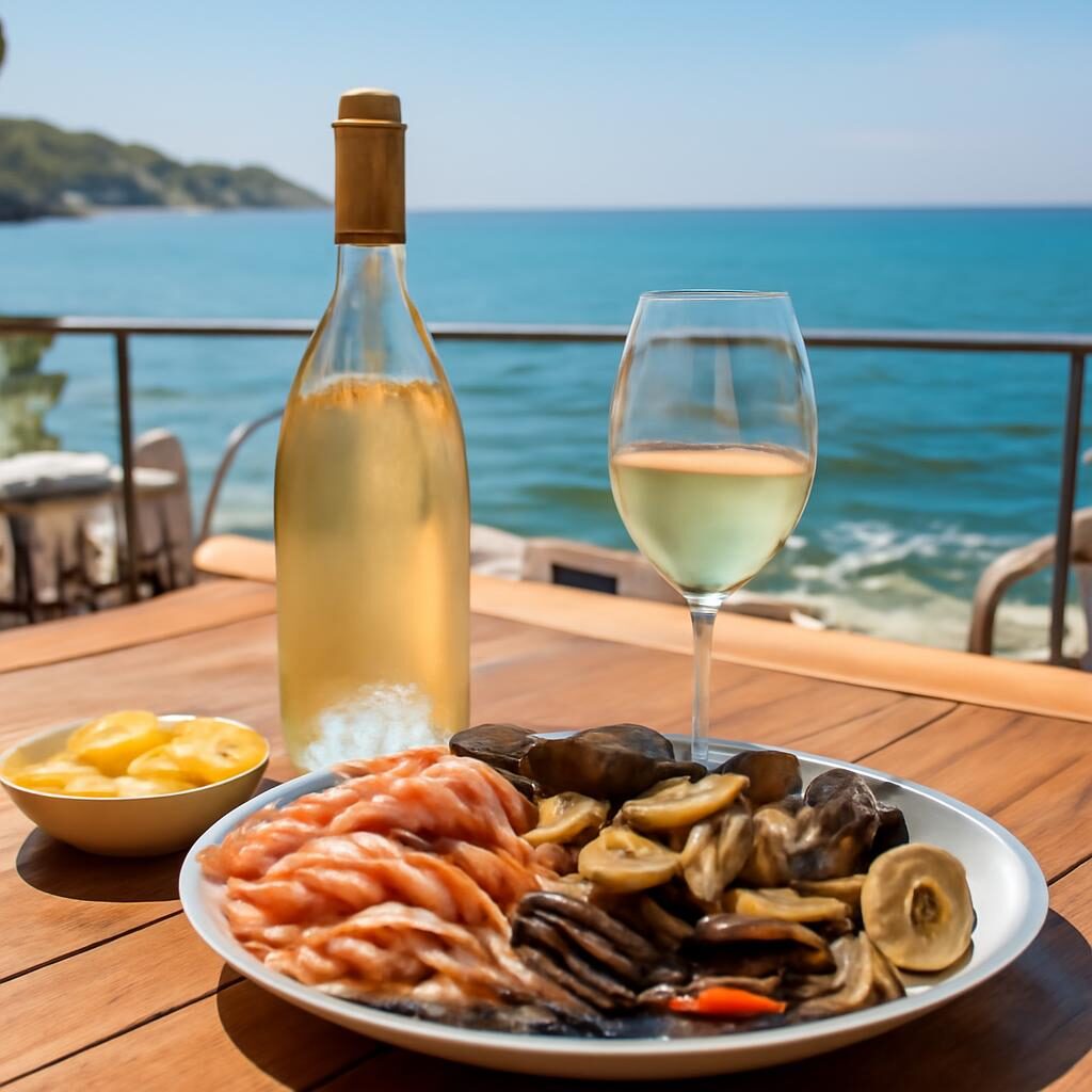 Meilleur vin blanc accord fruits de mer terrasse ete